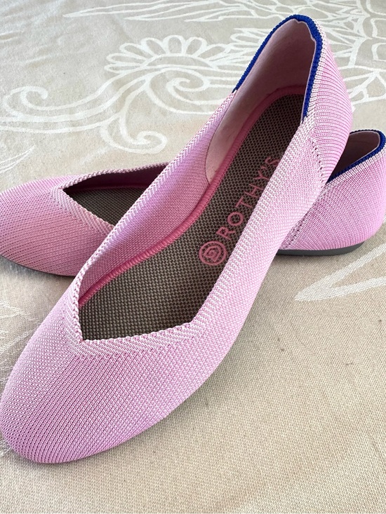 Rothy's Shoes - Rothy’s The Flat Pink Knit Ballet Flats Size 9.5 Washable